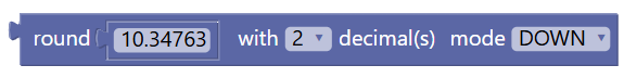 Block preview: MATH_ROUND